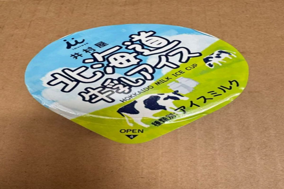 Milk Ice Cream Cup