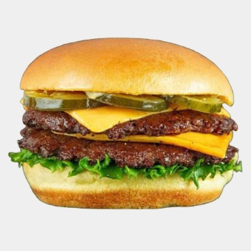 Combo de double cheeseburger / Double Cheeseburger Combo