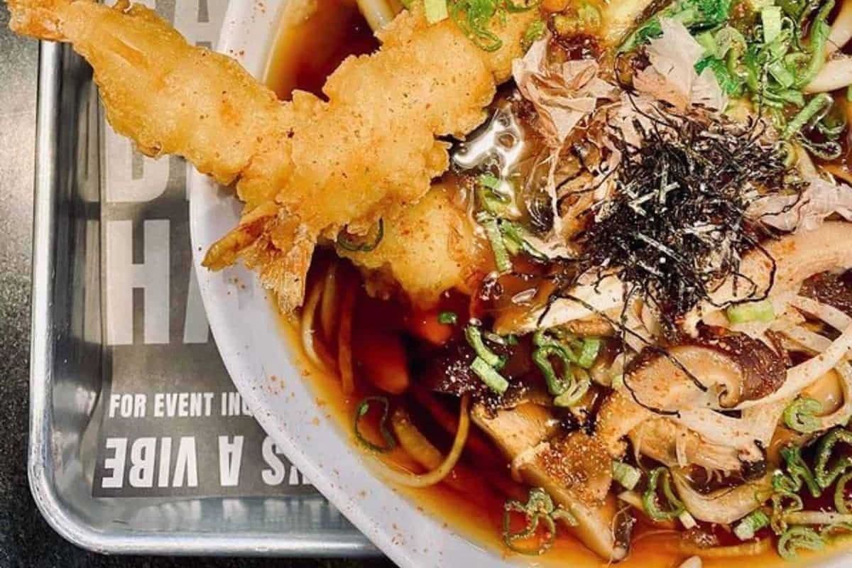 Udon Noodle Soup with Chicken