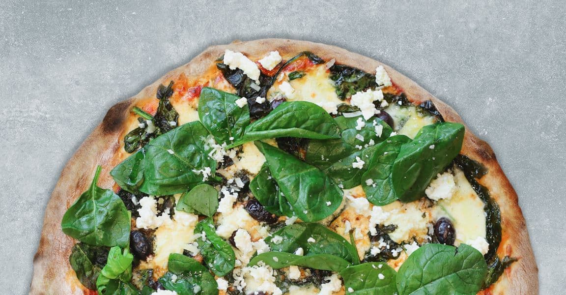 18" Extra-Large Amante Spinaci Pizza