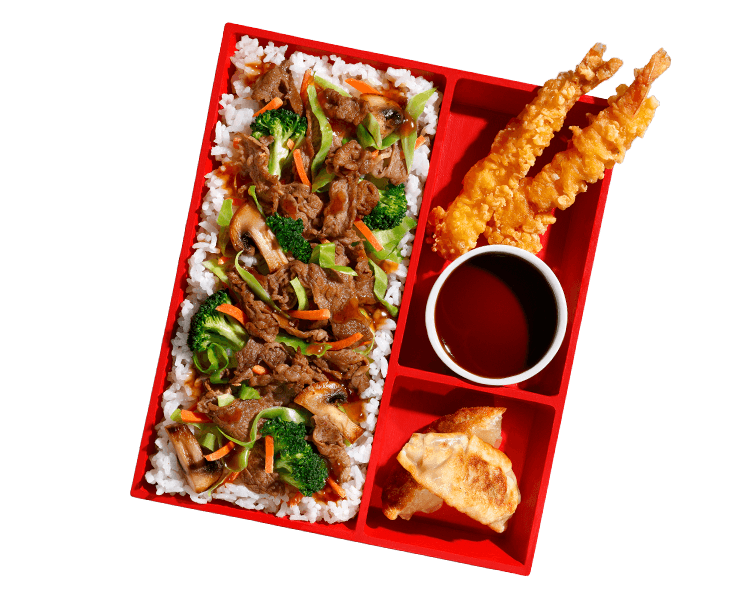 Build your own Teriyaki Bento