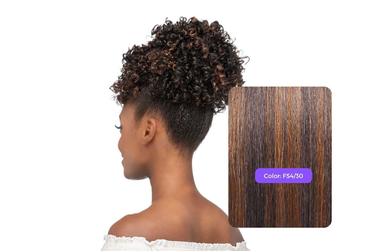 (FS4/30) Vivica Fox Bang N Pony Premium Synthetic Ponytail - BP-MIKI