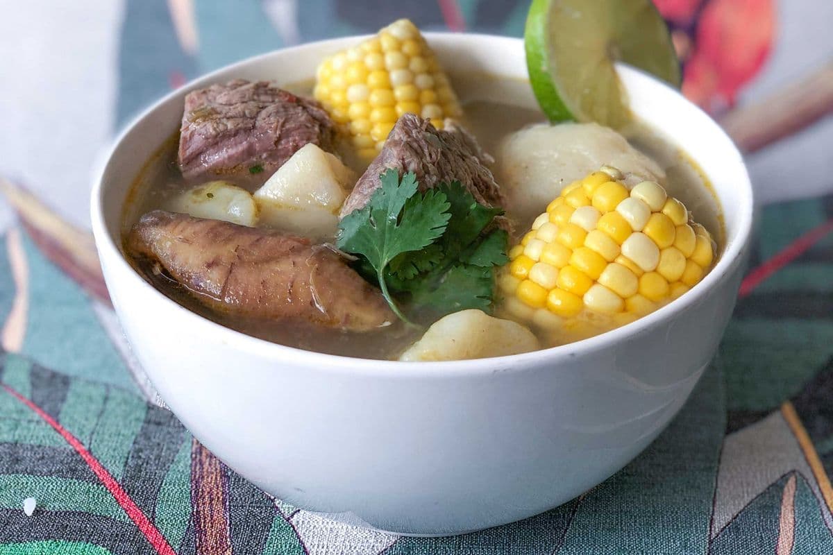 Soupe Sancocho au Boeuf