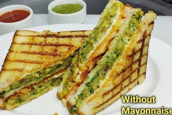 Aloo Mutter Sandwich