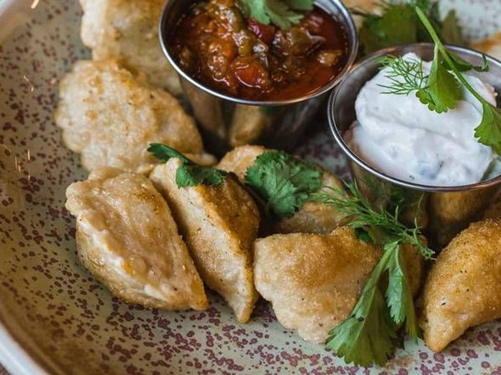 Side Deep Fried Pierogies