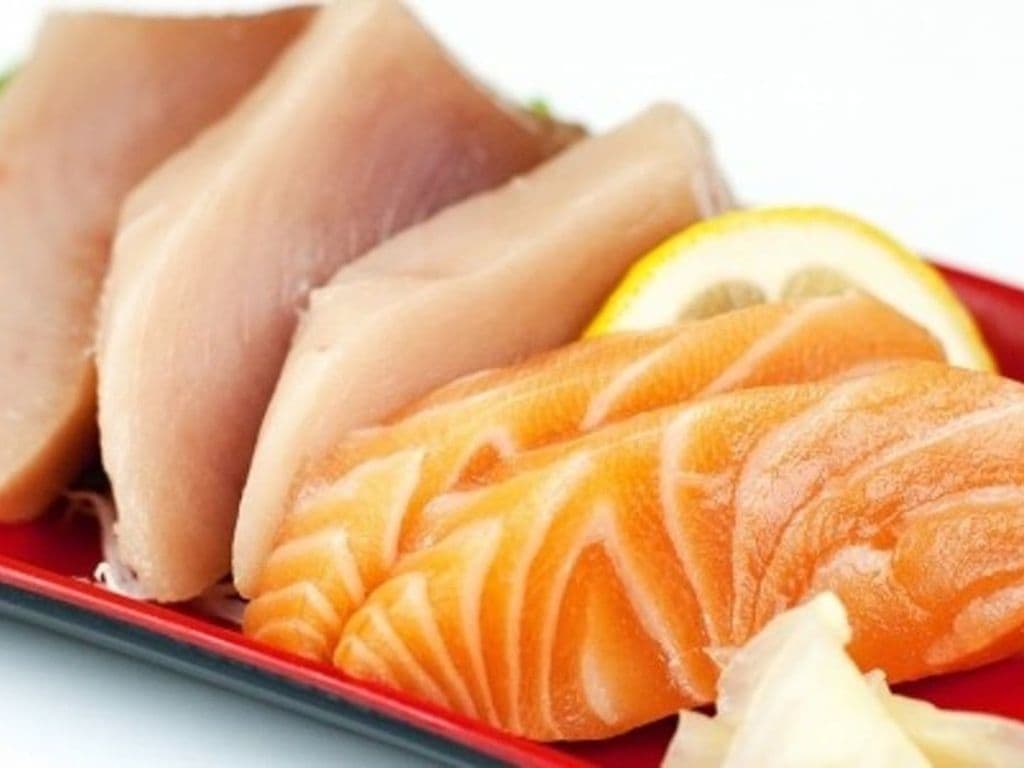 Tuna & Salmon Sashimi (10)