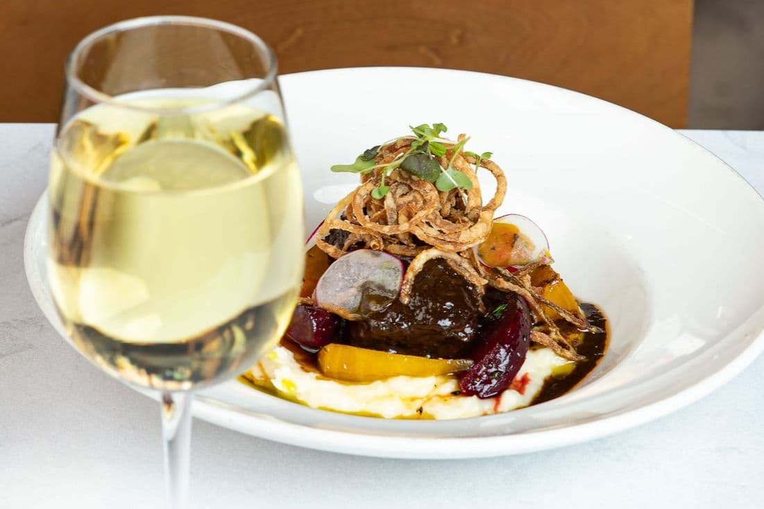 Apple Balsamic-Braised Boneless Shortrib