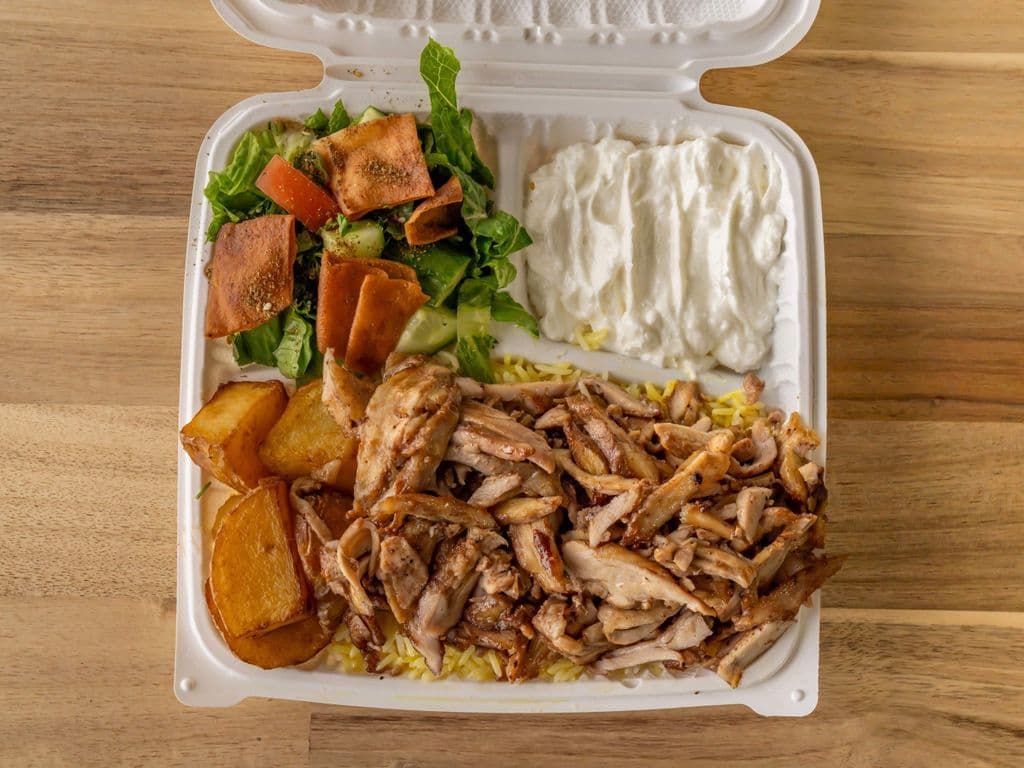 Chicken Shawarma Plate