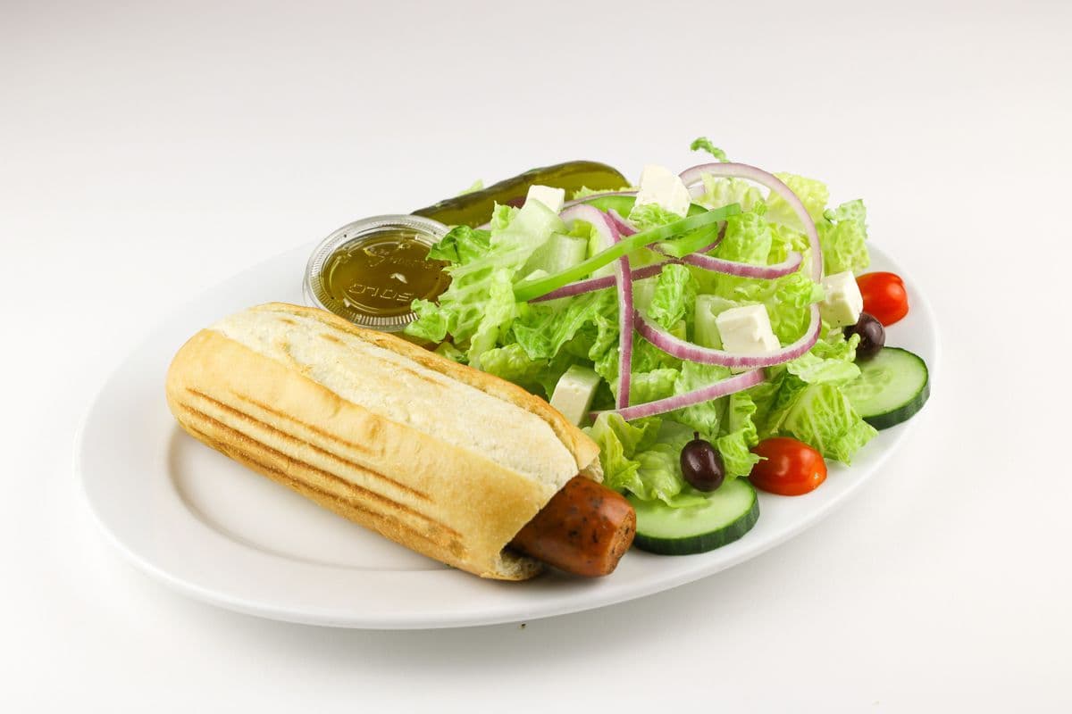 Hot-dog européen – Salade