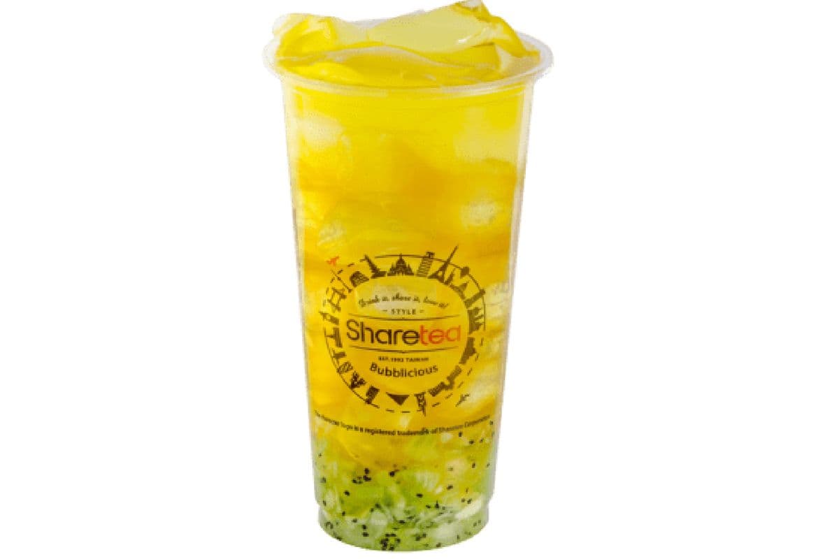 Kiwi Fruit Tea with Aiyu Jelly
