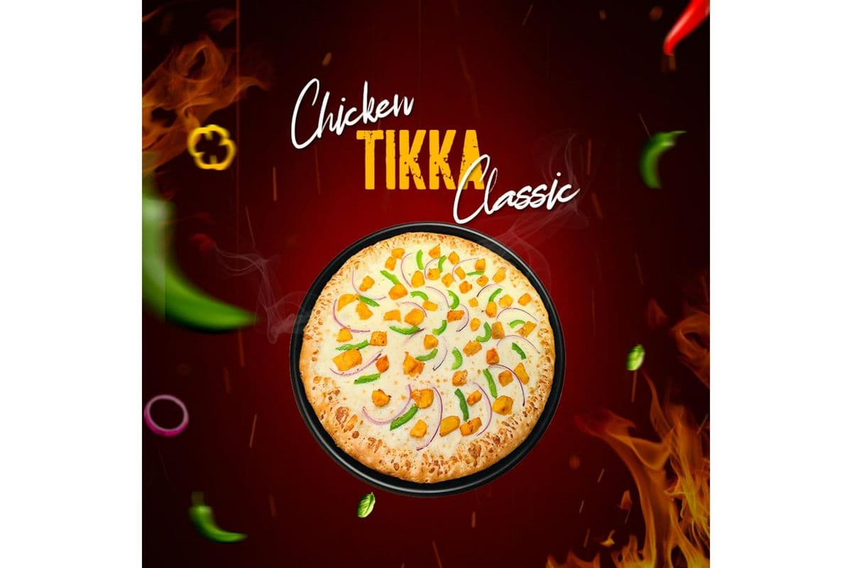 Chicken Tikka Pizza