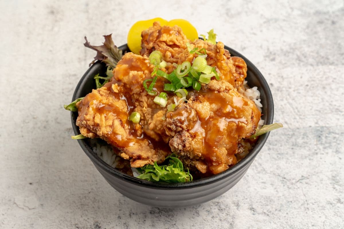 Chicken Karaage Don (Rice Bowl)