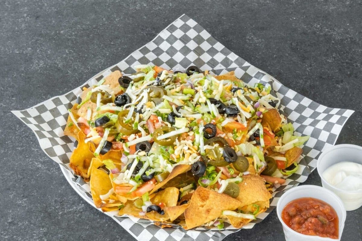 Vegetable Nachos