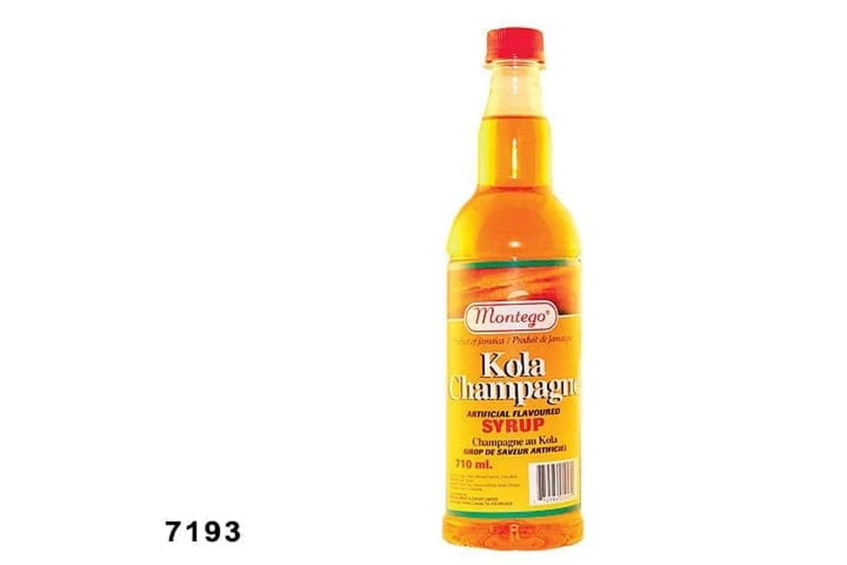 Montego Kola Champagne Syrup (710 ml)