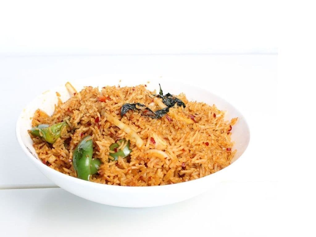 Spicy Thai Basil Fried Rice
