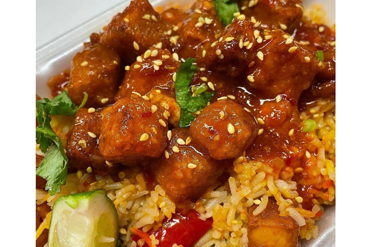 Thai Sesame Tofu (Vegan)- Combo