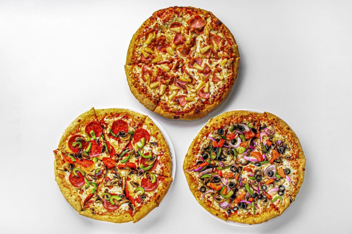 Small Triple Pizza