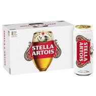 Stella Artois (24 Can x 473 mL)