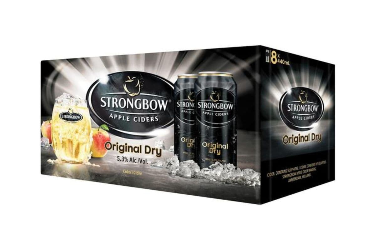 Strongbow Cider (8 Cans) (1 x 8*440 ML)