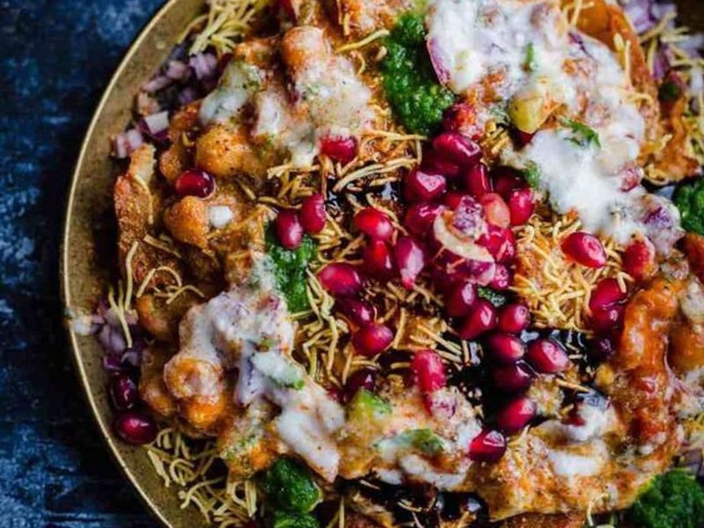 Aloo Tikki Chaat