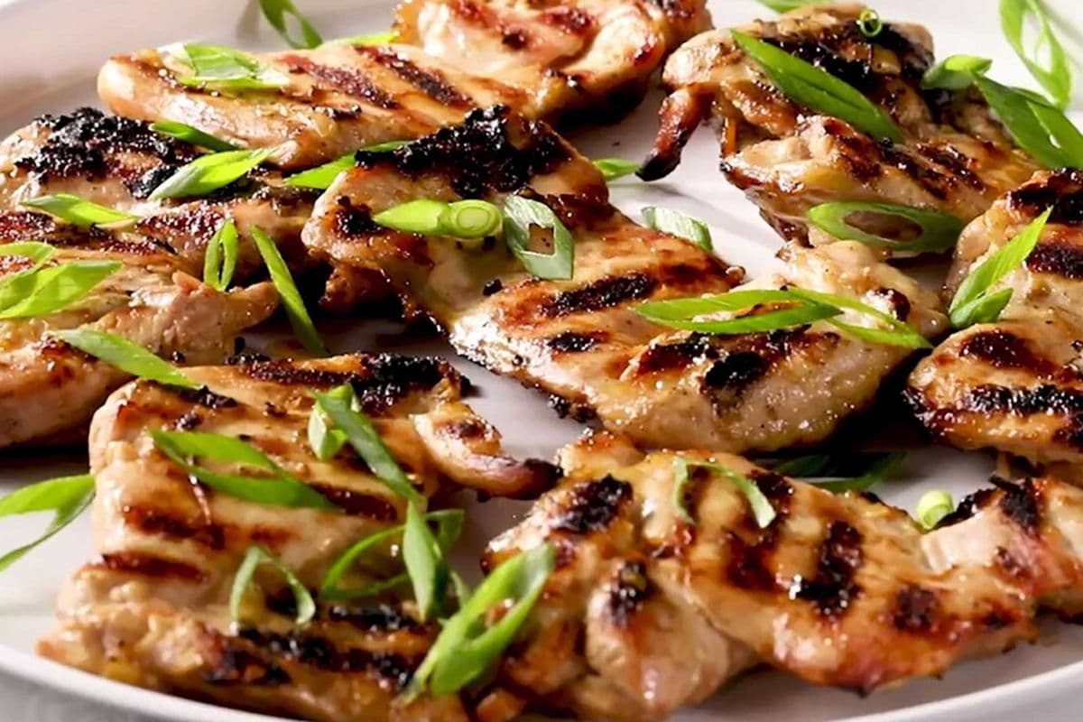 Com Ga / bo nu'o'ng - Grilled Beef / Chicken Rice