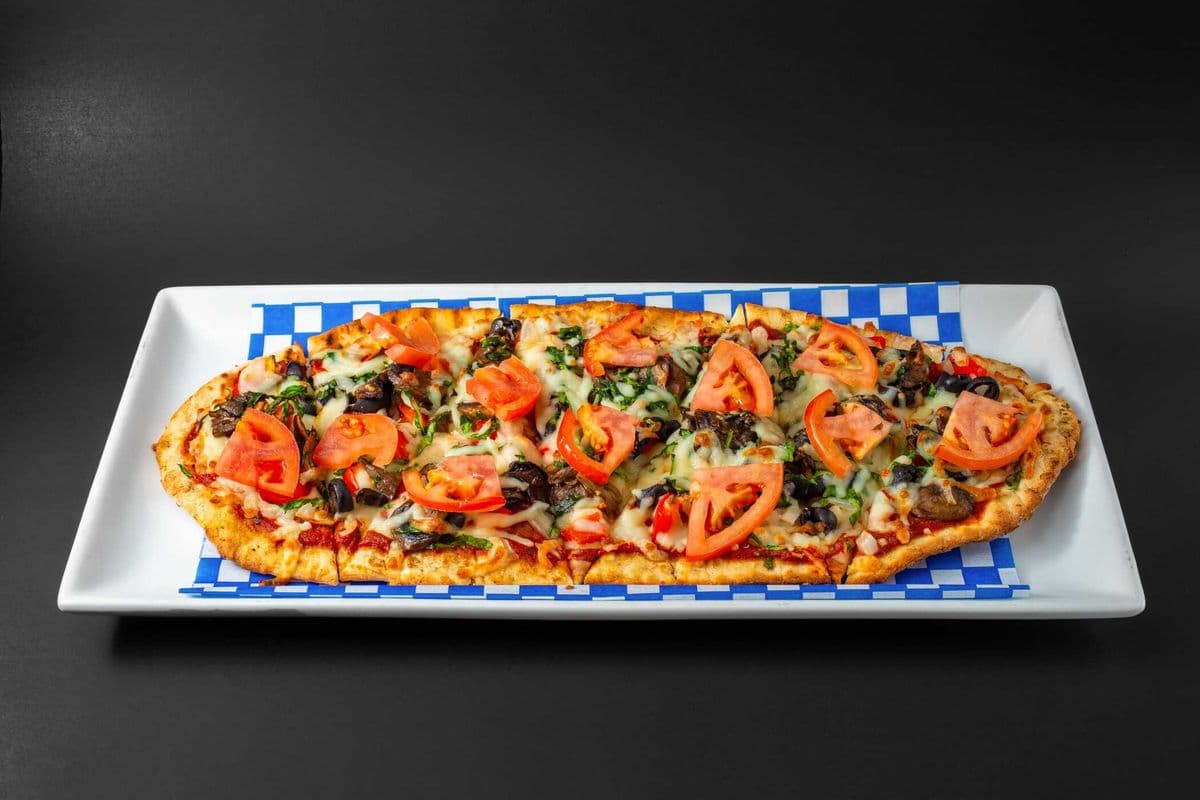 Vegetarian Flatbread Pizza