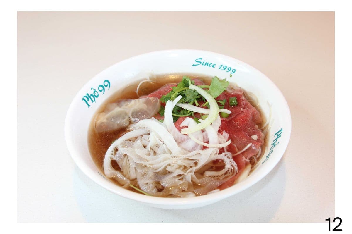 12. Phở Steak, Soft Tendons, and Beef tripe