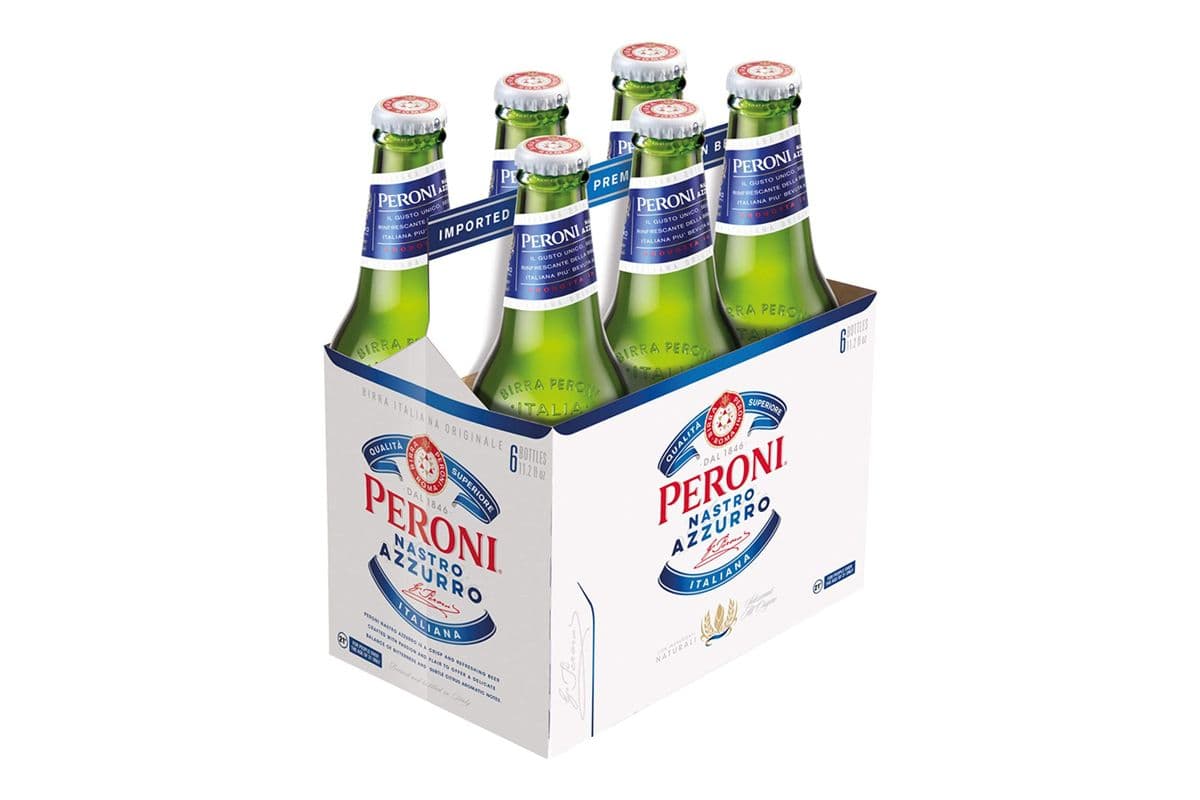 Peroni Nastro Azzurro (6 Bottles) (1 x 330ML)