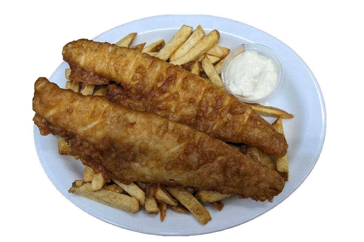 2 PC Haddock Fish 2x5oz with Fresh-cut Fries (1700 Cal)