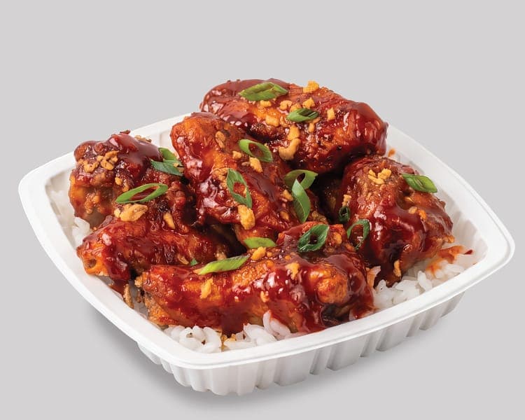 Maple Gochujang Chicken Wings