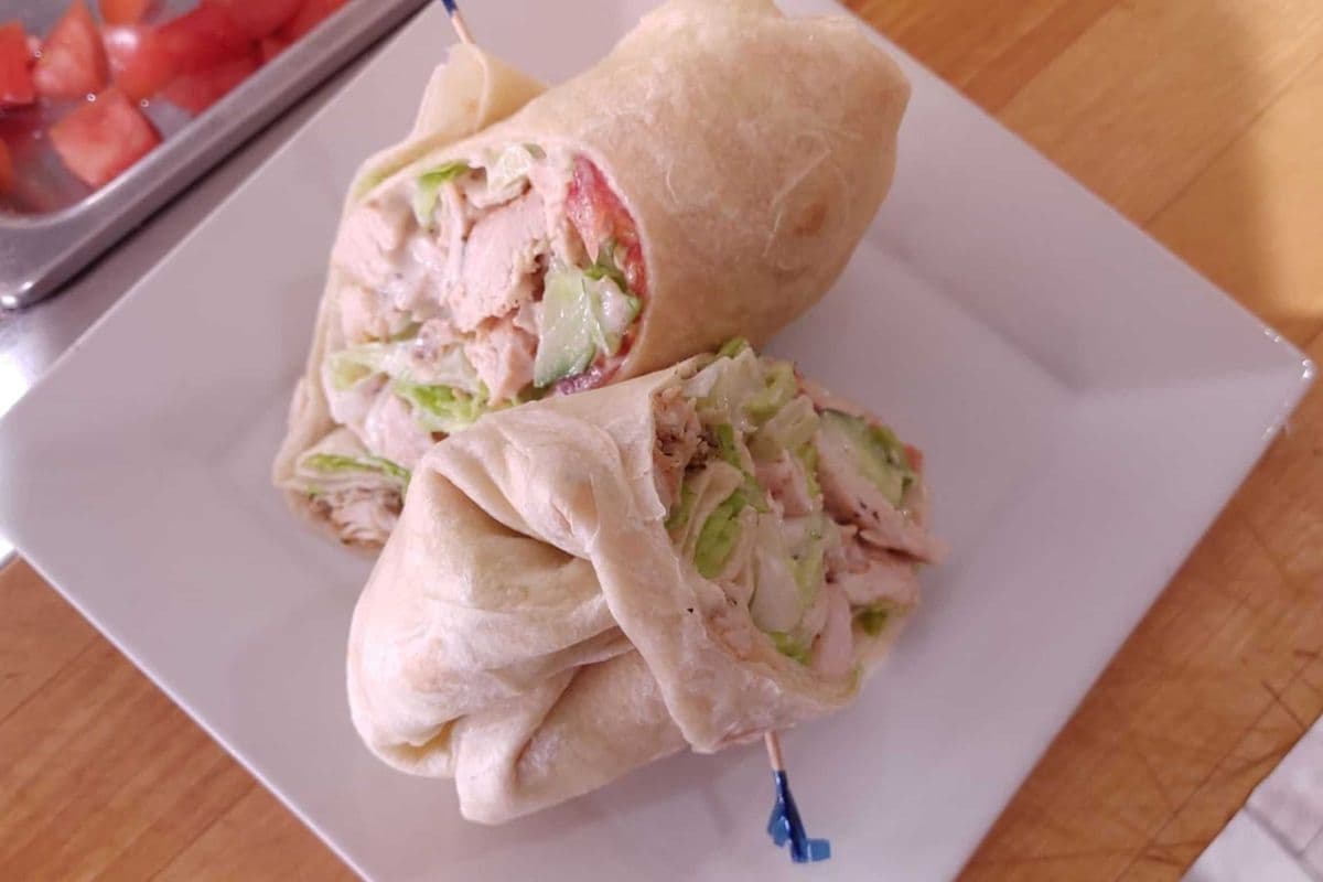 Grilled Chicken Wrap
