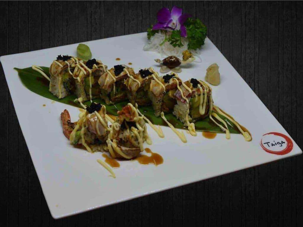 Torched Red Dragon Roll