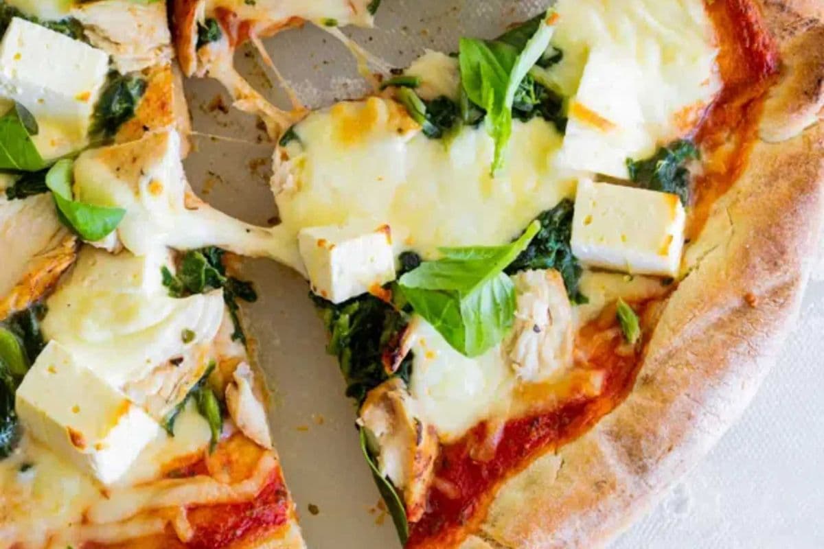 GREEK CHICKEN PIZZA
