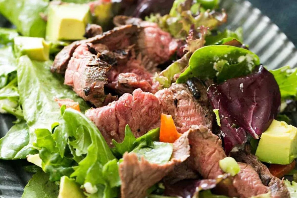 Salade steak (Porc)