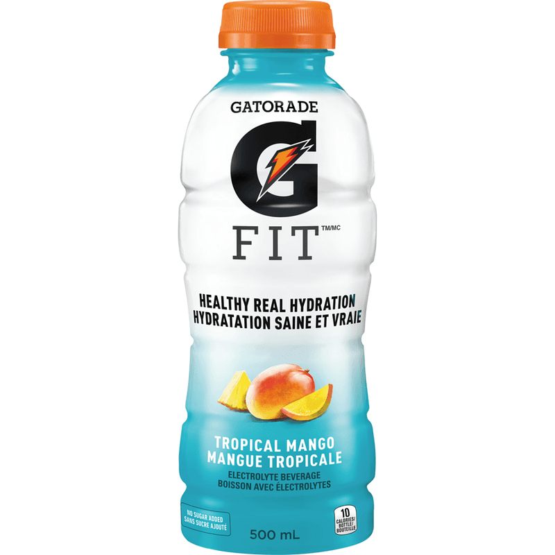 Gatorade Fit Mangue Tropical 500ml/ Gatorade Fit Tropical Mango 500ml