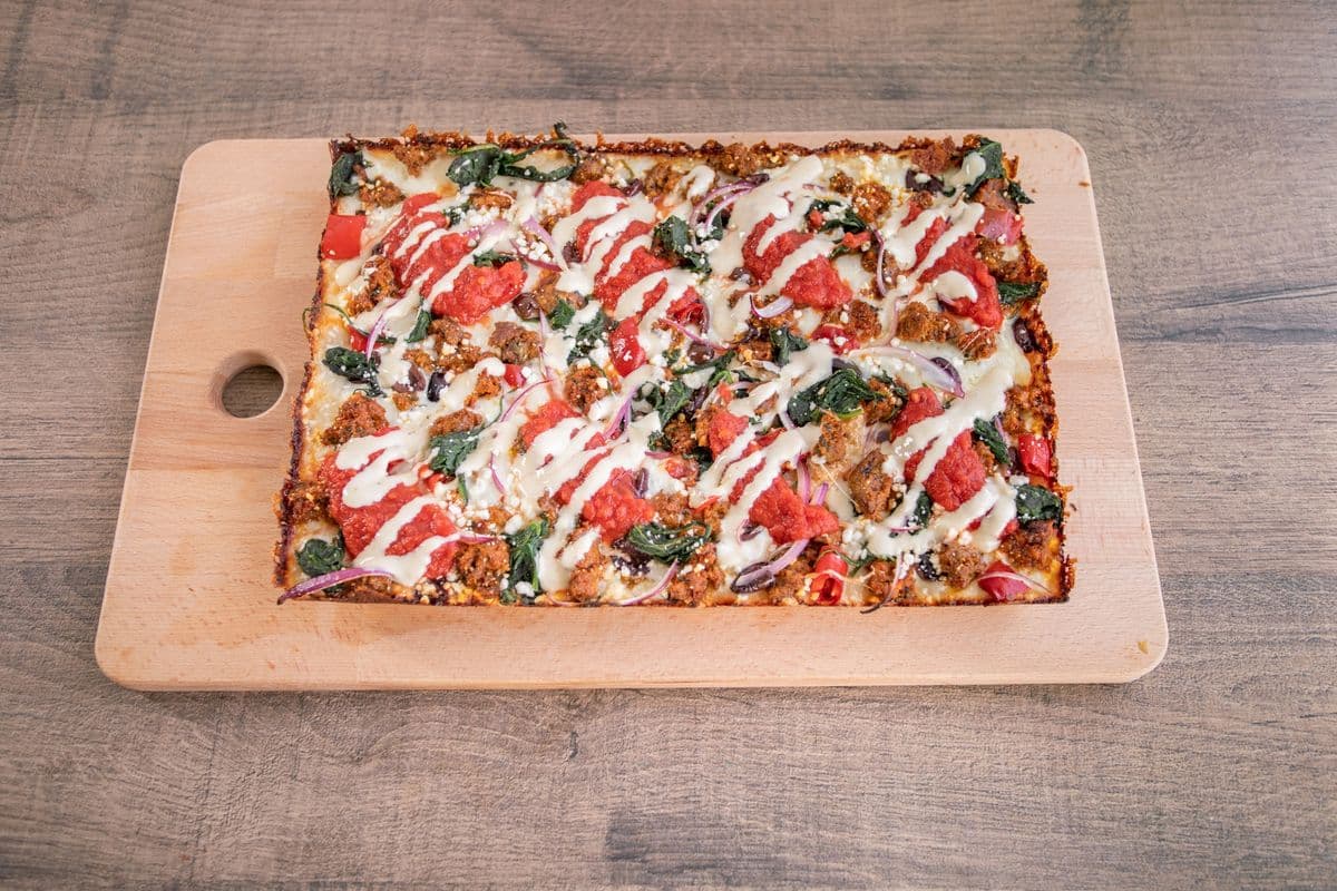 Small Mediterranean Pizza