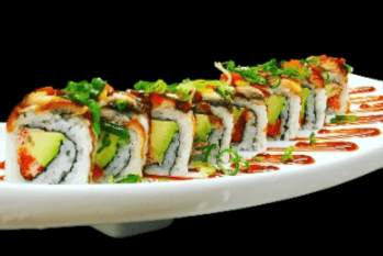118. Black Forest Roll (8 pcs)