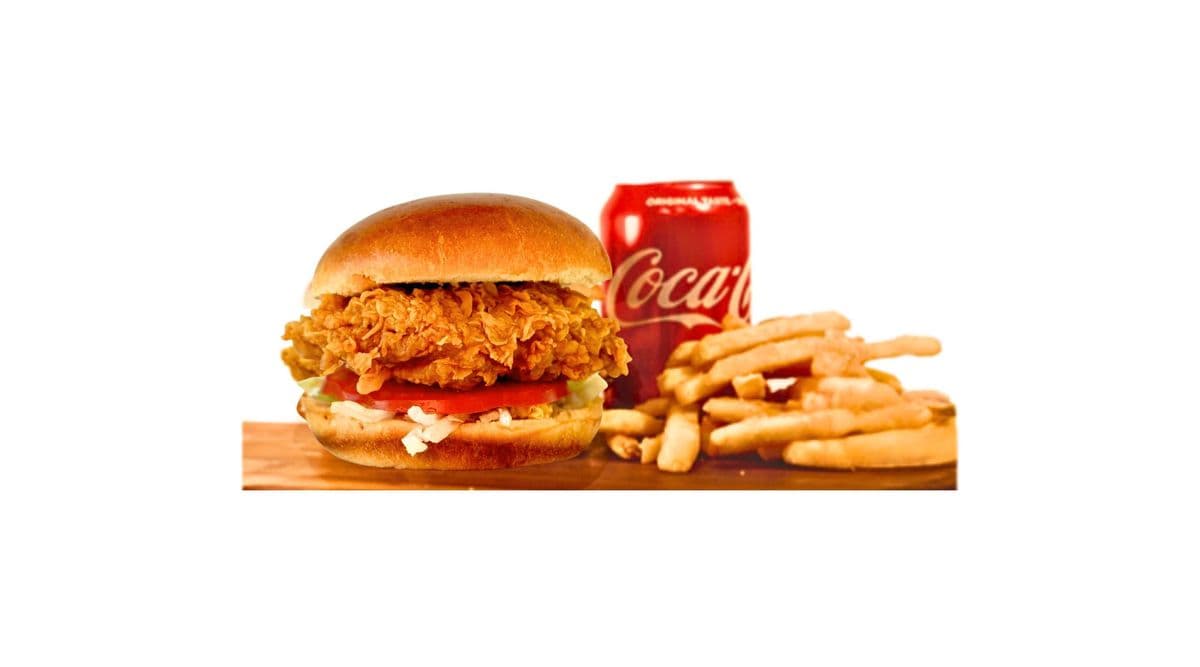 Crispy Chicken Burger Combo