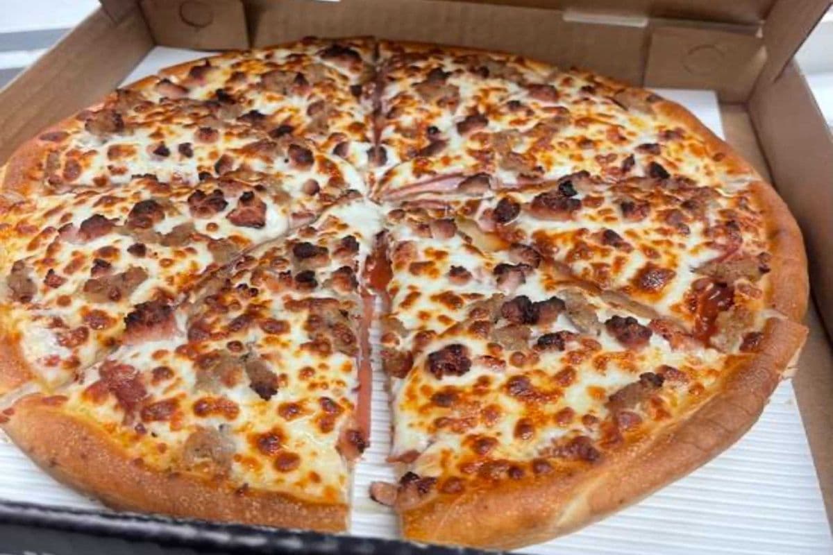 11. 12" Medium All Meat Pizza
