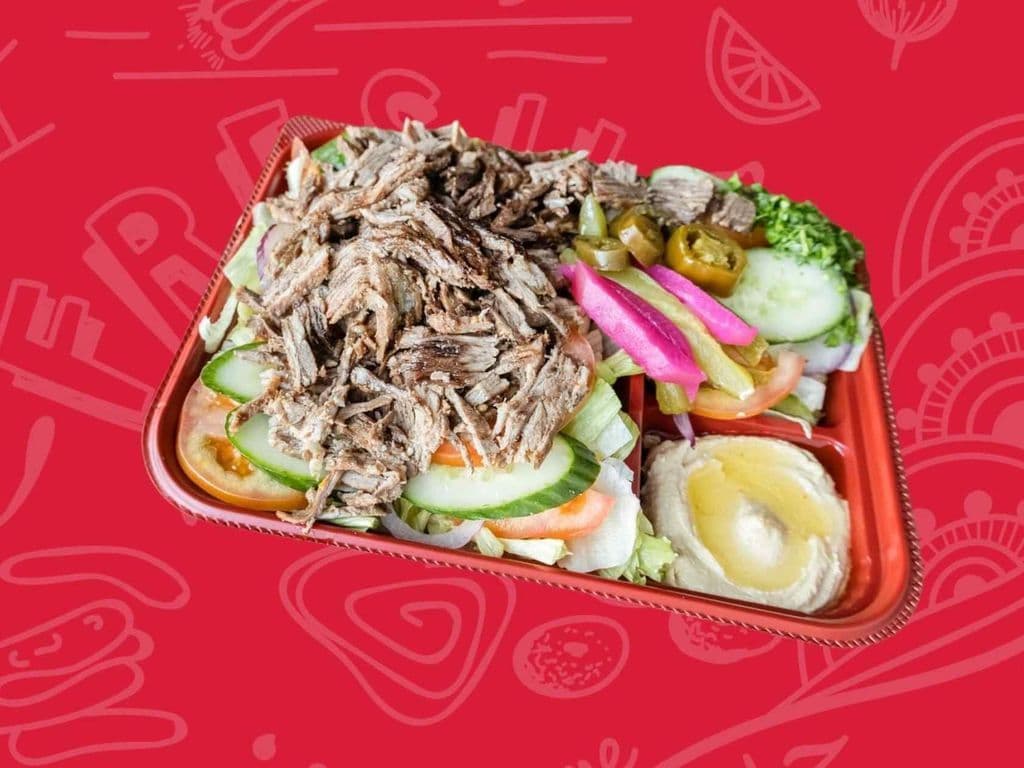 Beef Shawerma Salad