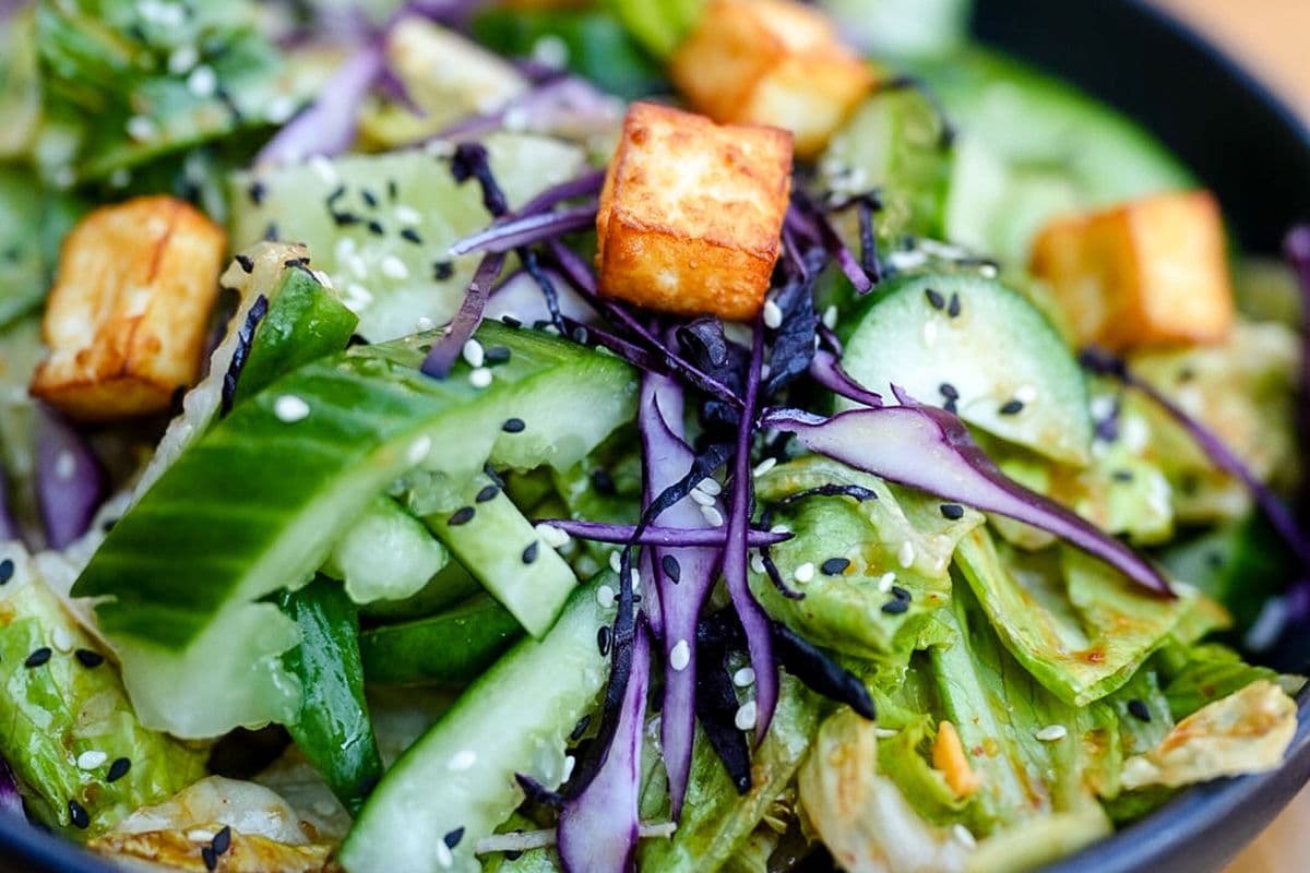 Smashed Cucumber Salad