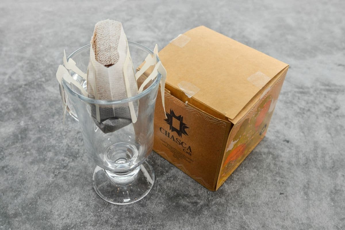 Boite de 10 Sachets de Café Chasca (tasse à café)