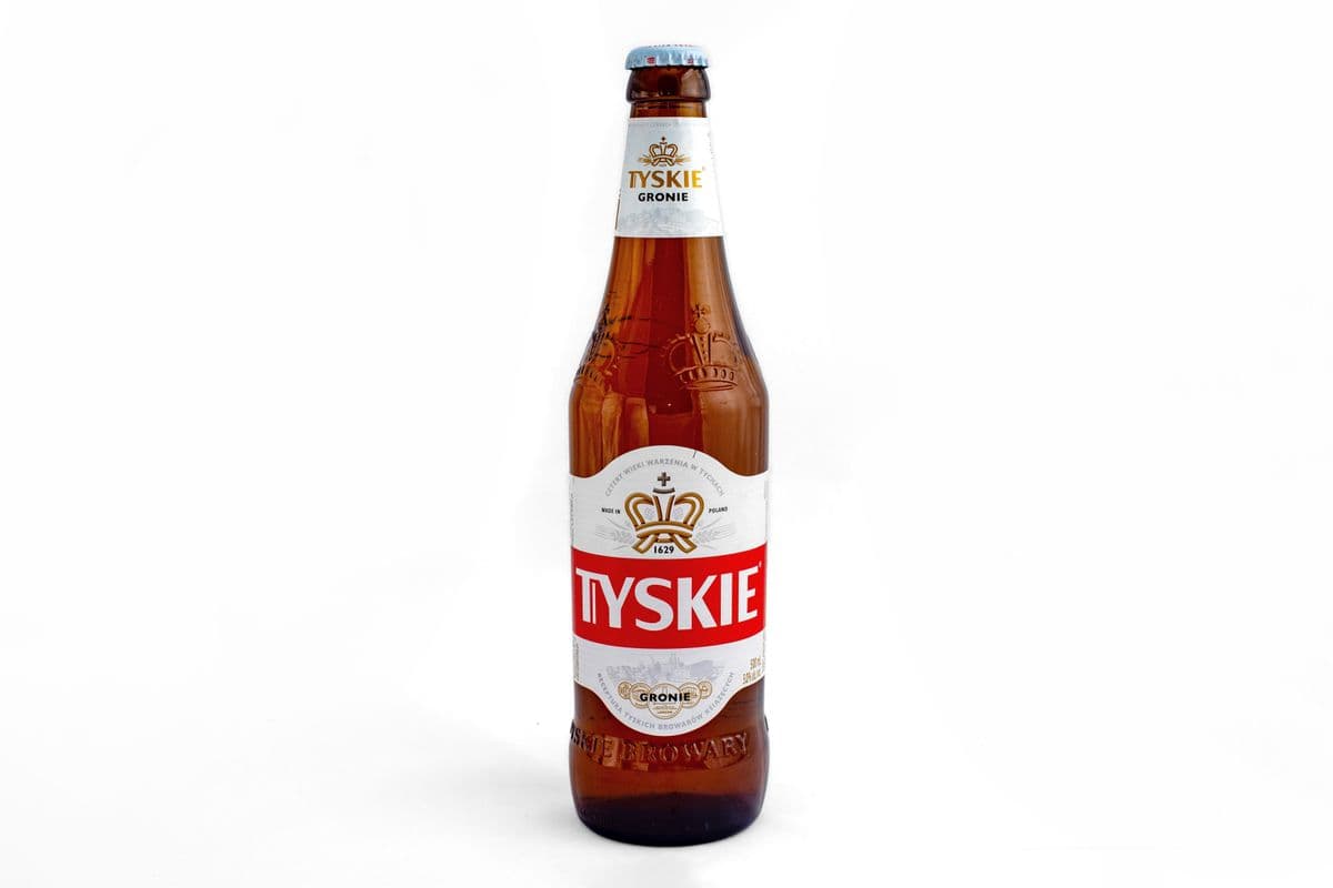 Tyskie premium beer (1 x 500ml)