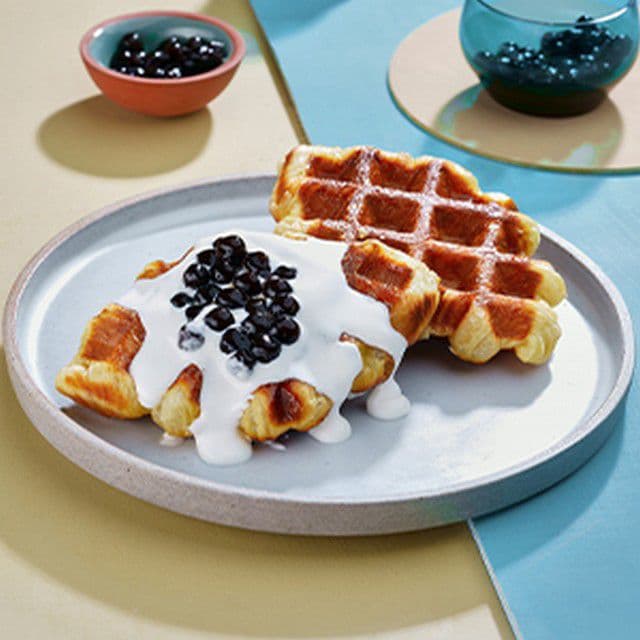 Milk Foam Croffle 牛奶慕斯松饼