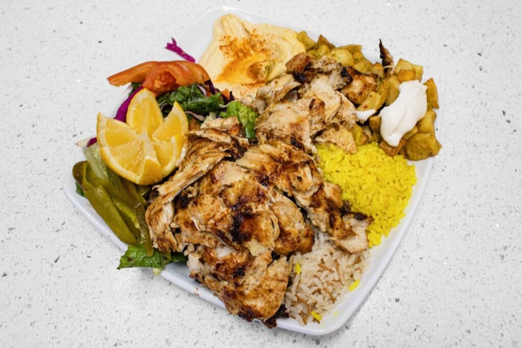 Shawarma Chicken Platter