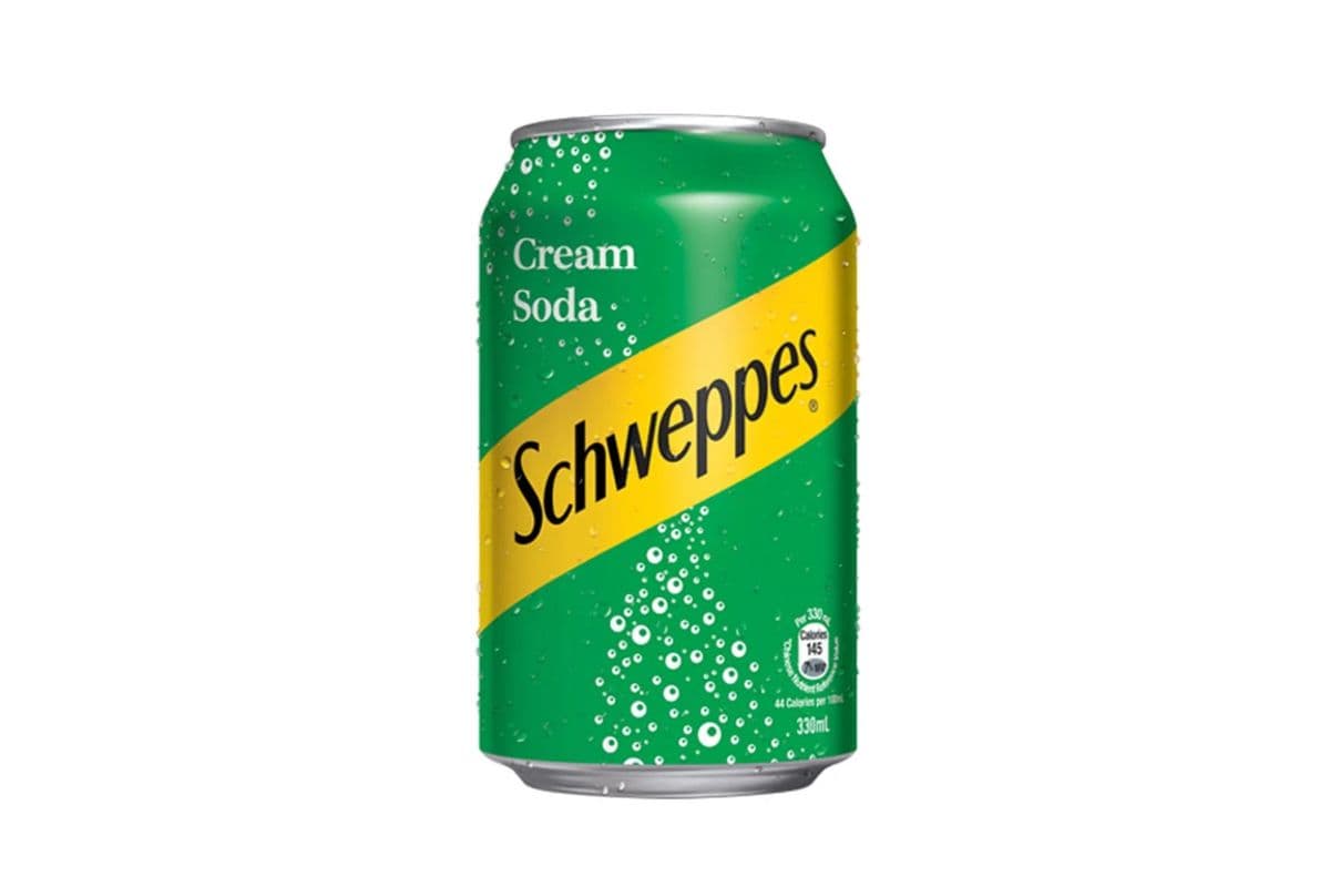 Schweppes Cream Soda Hong Kong