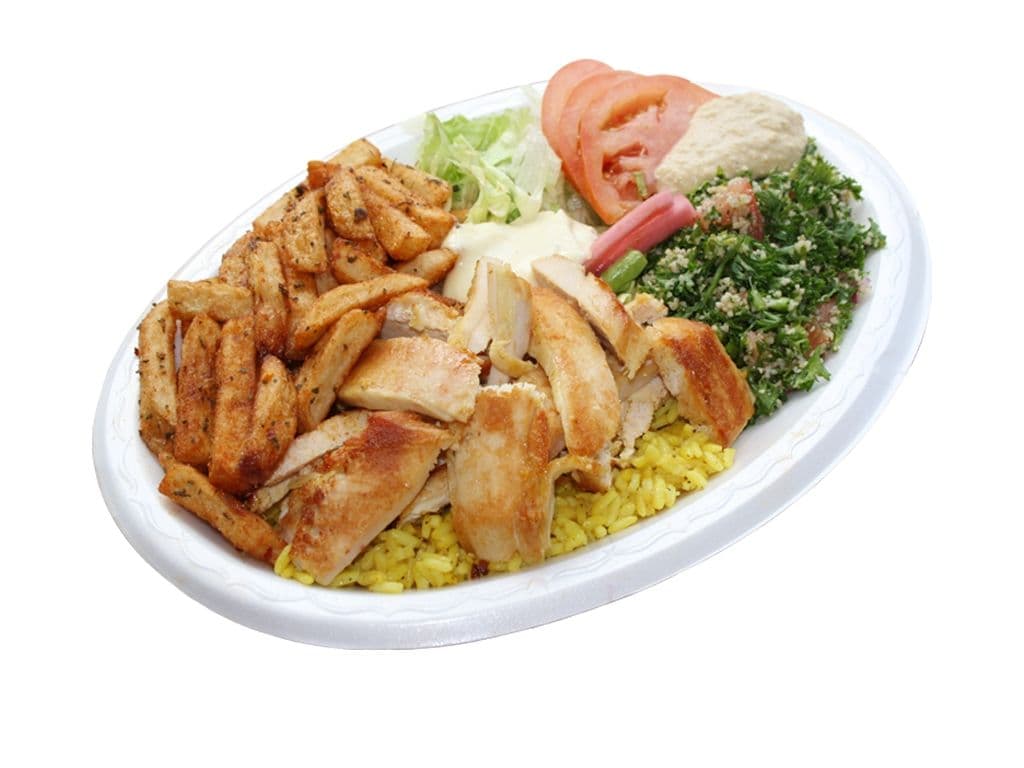 Plat de Shish Taouk