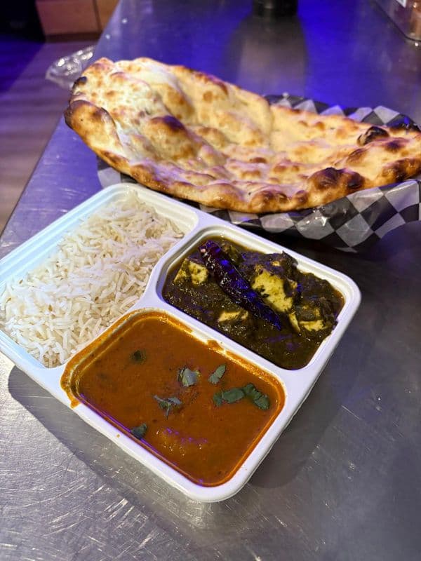 Tofu Palak Combo