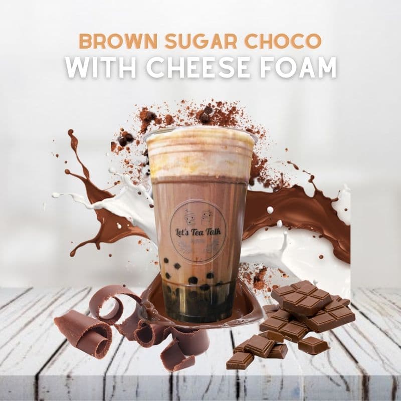 Brown Sugar Choco Cheese Foam
