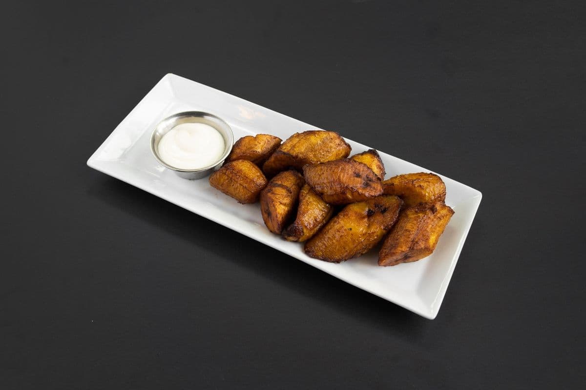Platano Con Crema or Patacones